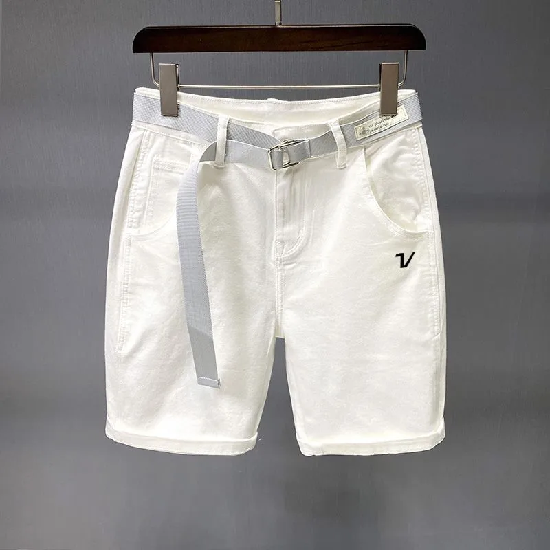 Summer Golf Clothing - بنطلون كاوبوي كوري واسع الساق للرجال،