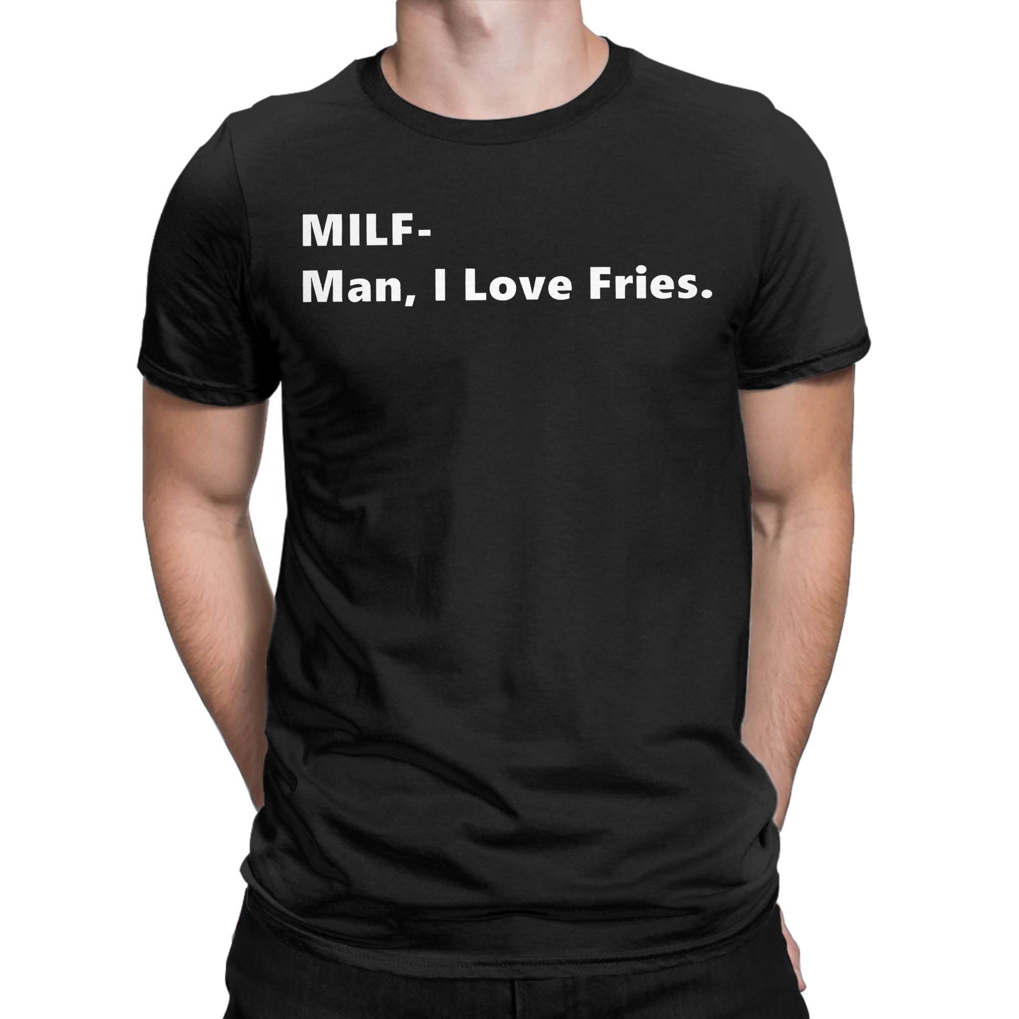 Summer Clothing Ideas Men - تي شيرت رجالي بطباعة 'MILF Man