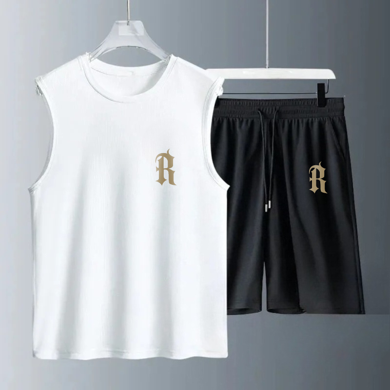 Summer Clothing Mens - مجموعات قمصان رجالية بدون أكمام لصيف