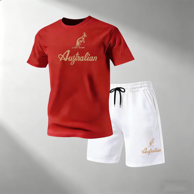 Summer Clothing For Young Men - طقم قمصان رياضية للرجال قابلة للتنفس