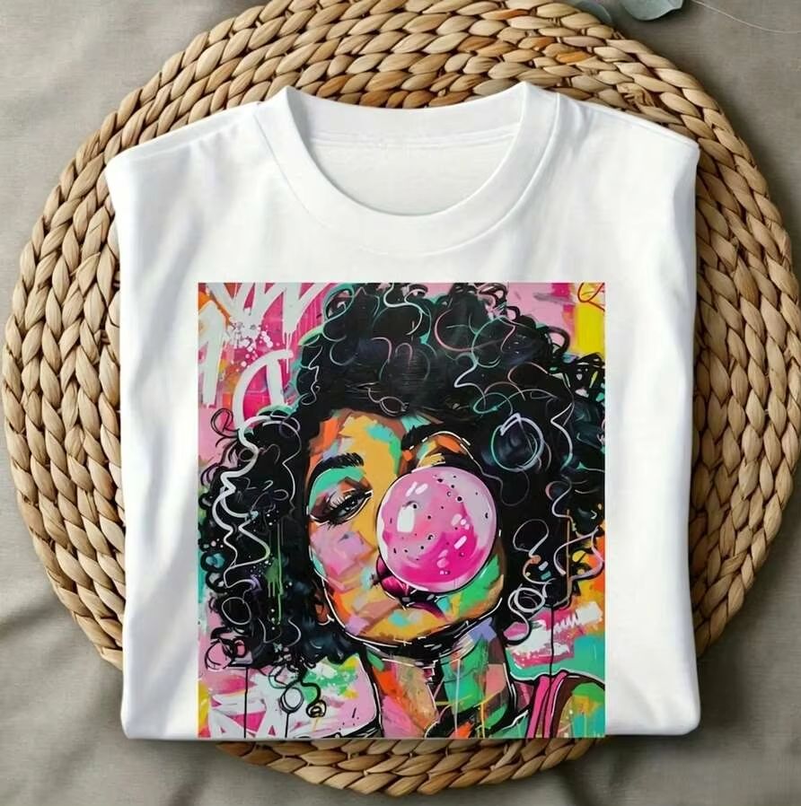 Summer Loving Clothing - تي شيرت نسائي كاجوال برقبة دائرية
