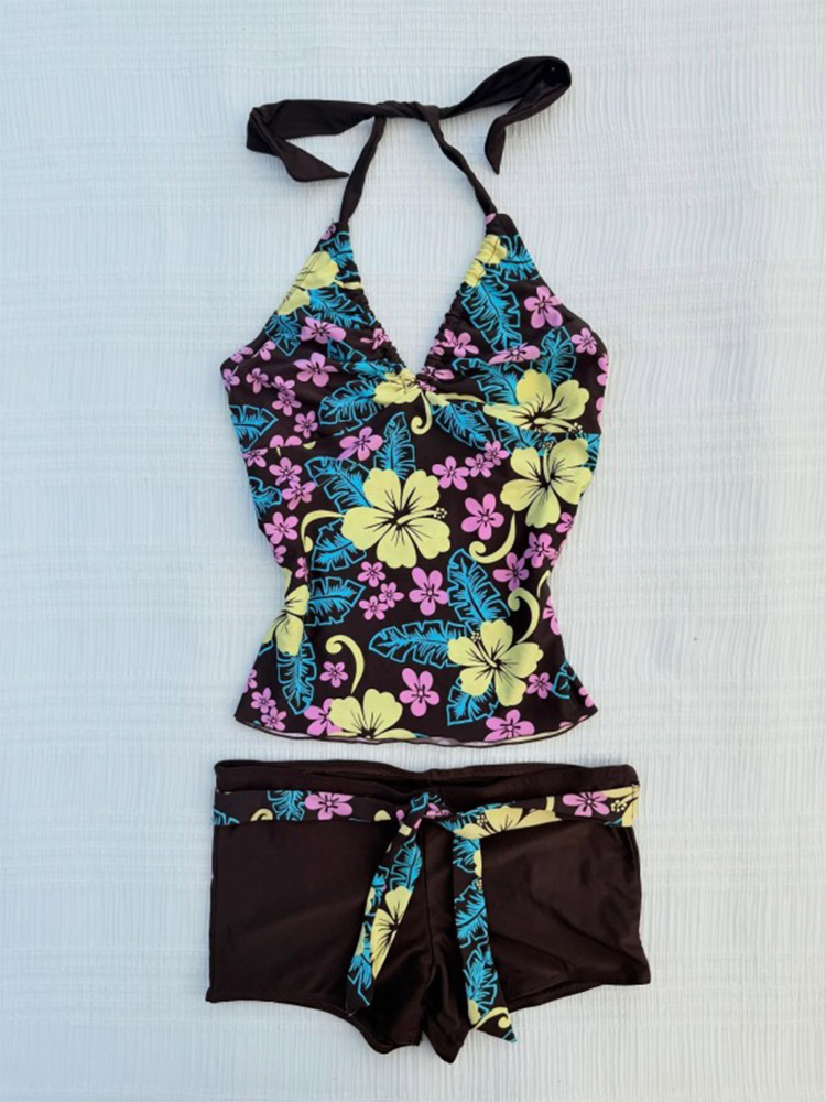 Summer Clothing Cheap - ملابس سباحة نسائية صيفية بتصميم هاواي