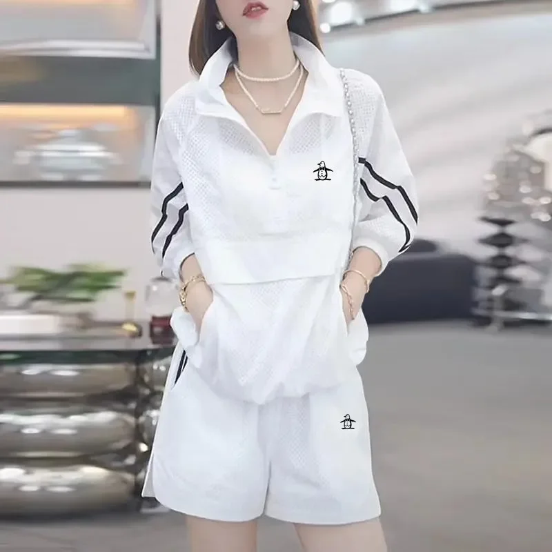 Summer Golf Clothing - مجموعة ملابس الجولف النسائية الصيفية الجديدة،
