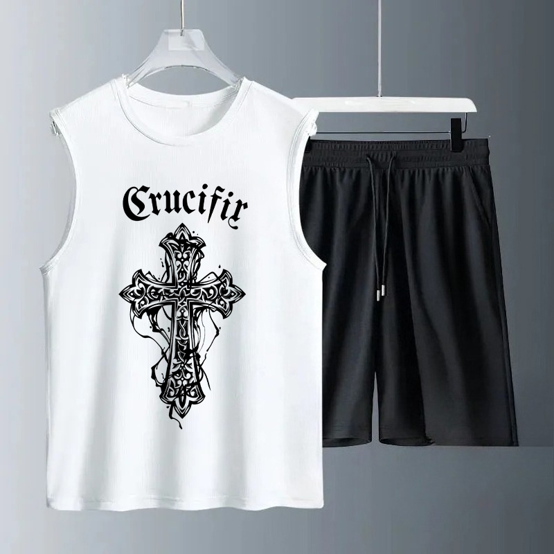 Summer Clothing Mens - مجموعات قمصان رجالية بدون أكمام صيف