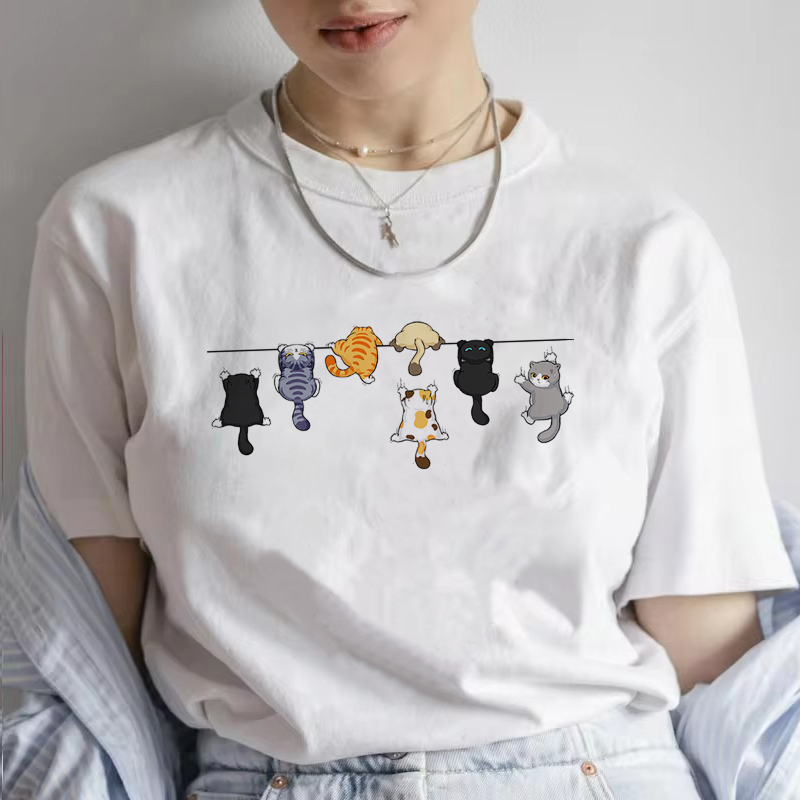 تي شيرت نسائي صيفي مضحك بطباعة - مراجعة Summer Loving Clothing وسعره