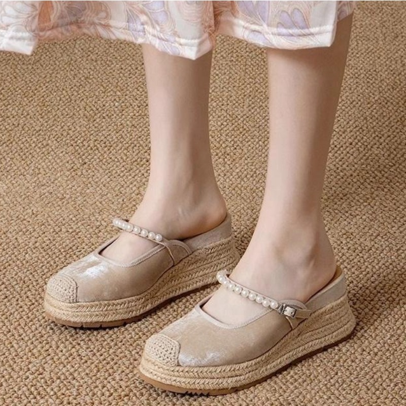 صنادل نسائية بتصميم صيني عصري  - مراجعة Summer Clothing Korea وسعره