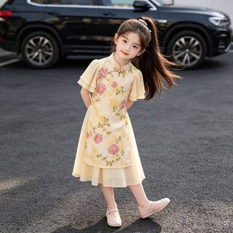 فستان صيفي جديد للفتيات من الت - مراجعة Summer Loving Kids Clothing وسعره