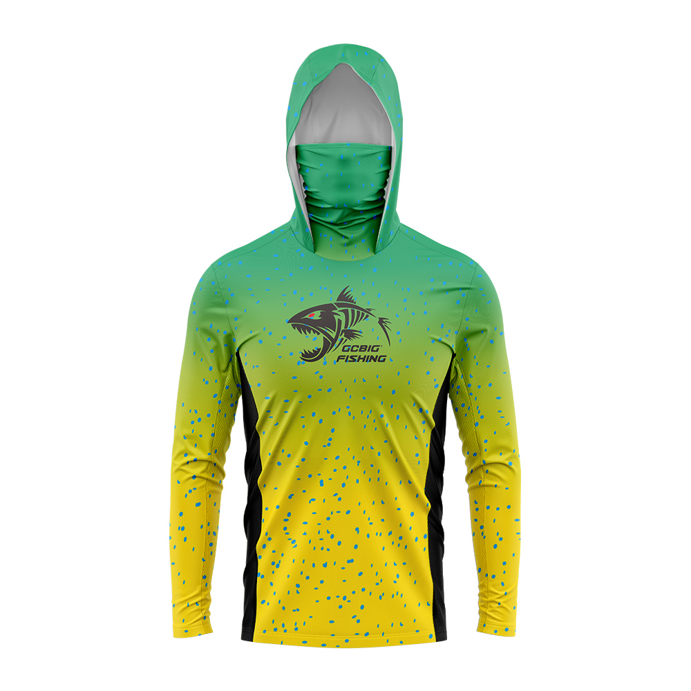 قميص صيد بغطاء رأس UPF50+ مع غ - مراجعة Summer Clothing Mens وسعره
