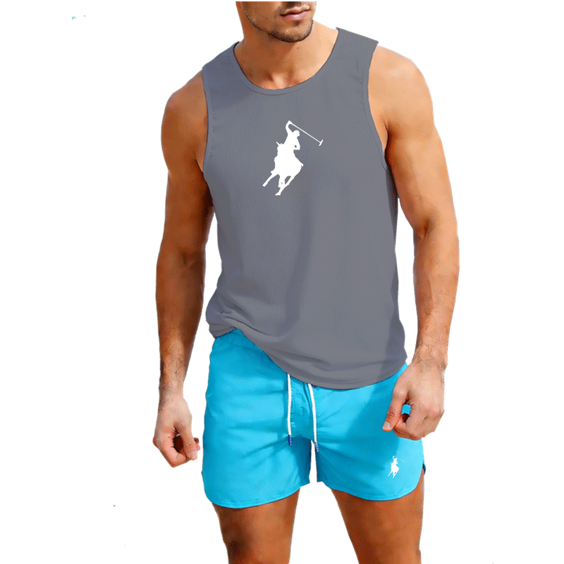 طقم صيفي أوروبي للرجال مكون من - مراجعة Summer Clothing Mens وسعره