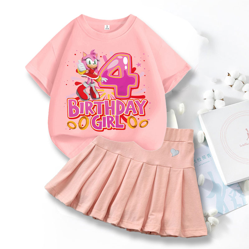طقم تي شيرت وتنورة للأطفال من  - مراجعة Summer Loving Clothing وسعره