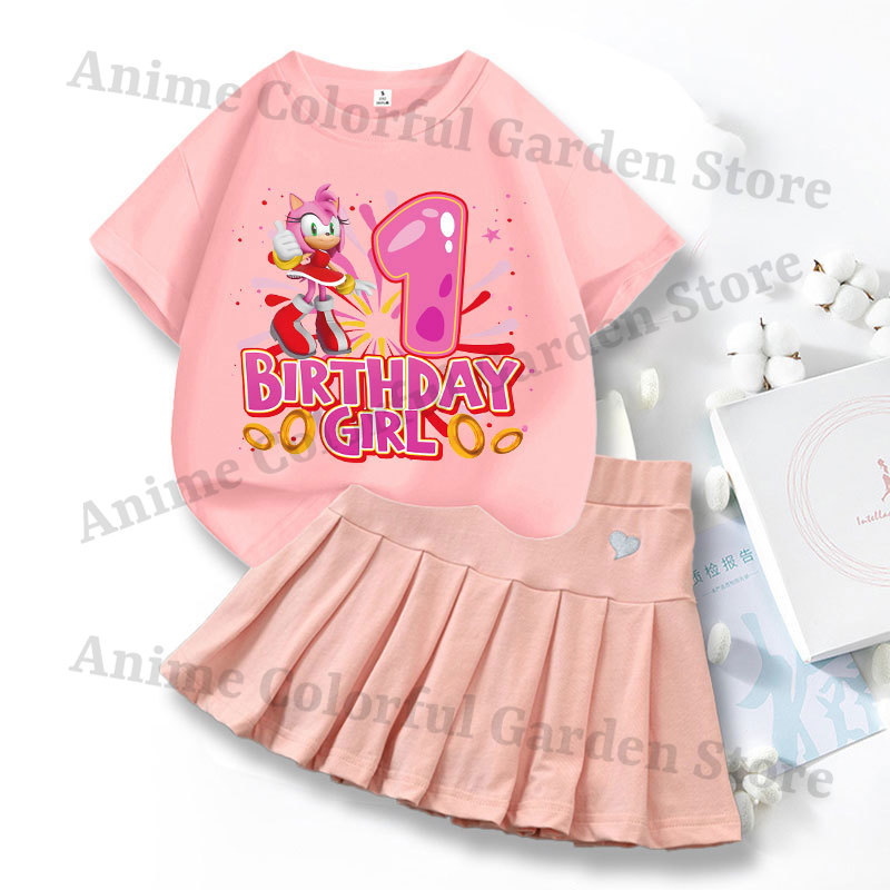 طقم تي شيرت وتنورة للأطفال من  - مراجعة Summer Loving Clothing وسعره