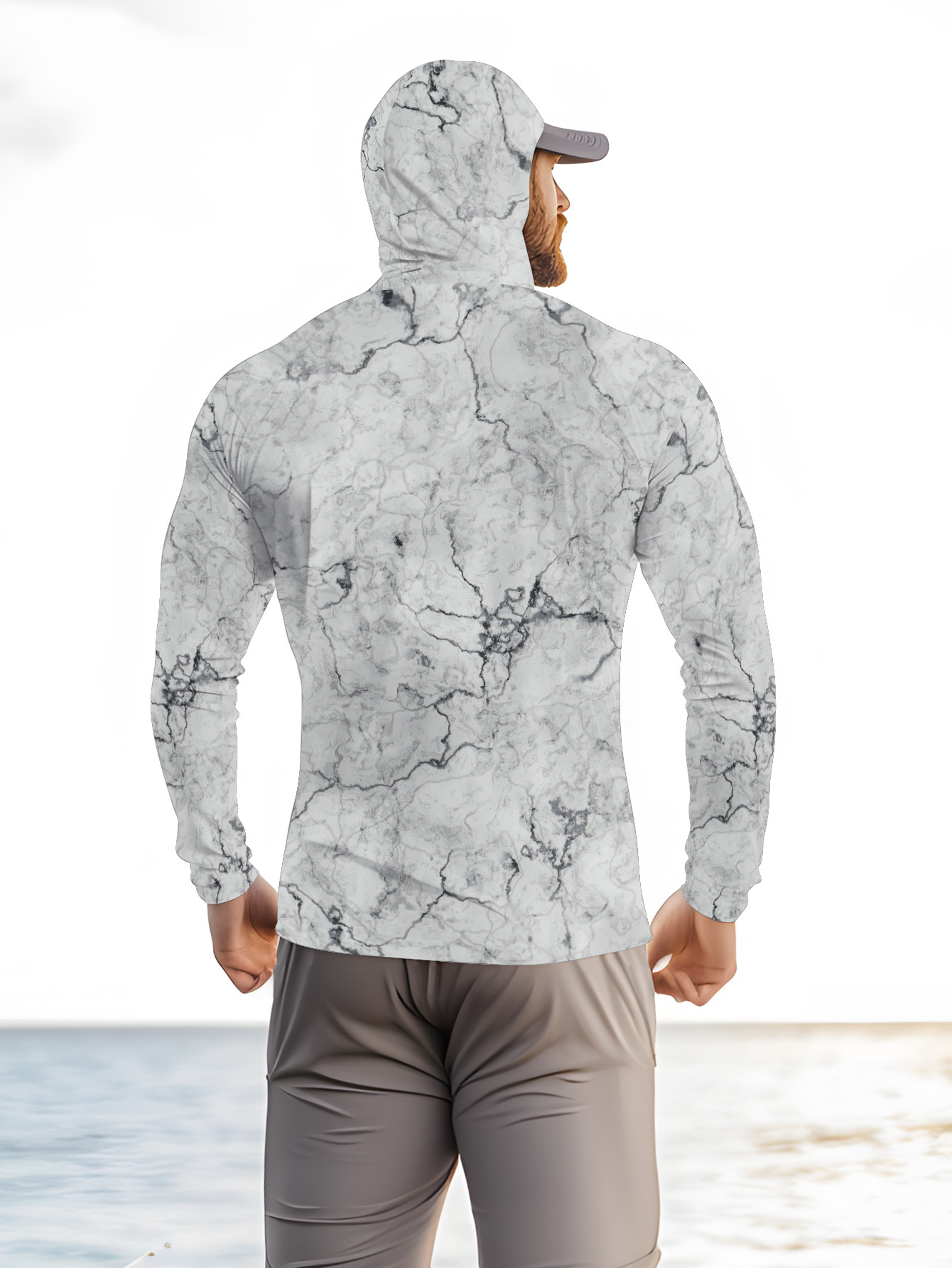 قميص صيد رجالي بغطاء للرأس بأك - مراجعة Summer Clothing Mens وسعره