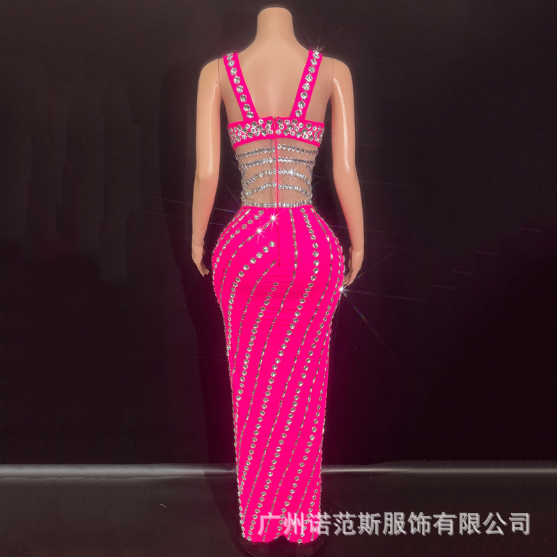 فستان فاخر بحمالات مرصع بالألم - مراجعة Summer Clothing Resort وسعره
