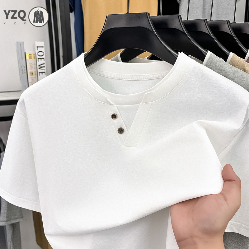 تي شيرت رجالي بأكمام قصيرة ويا - مراجعة Summer Clothing For Young Men وسعره