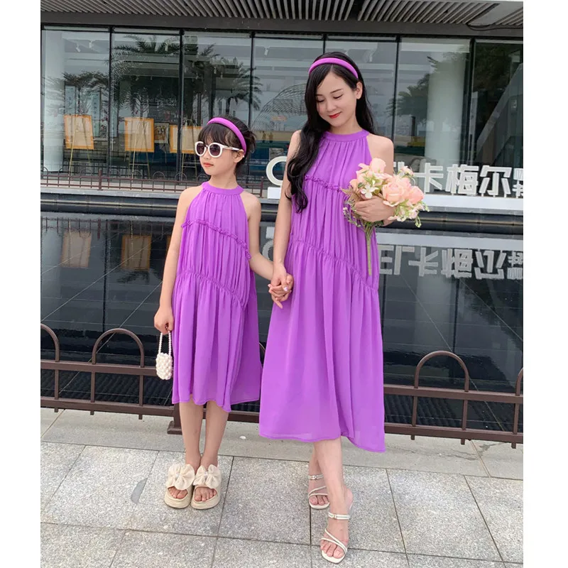 فستان أرجواني بمظهر عطلات للنس - مراجعة Summer Clothing Resort وسعره