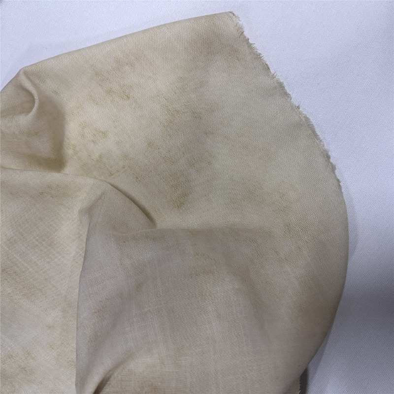 قماش مزيج من القطن والكتان ناع - مراجعة Soft Summer Yellow Clothing وسعره